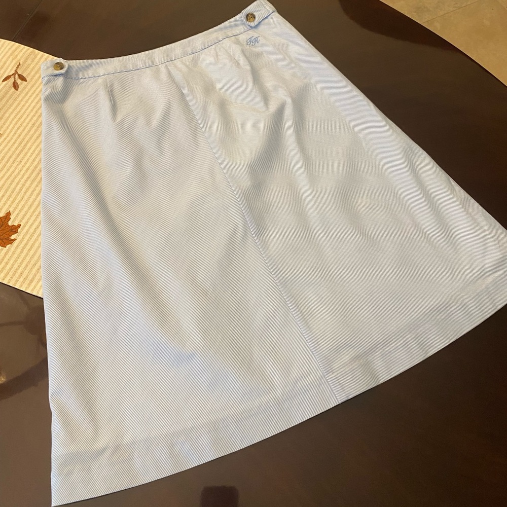 Light blue Tommy Hilfiger skirt. Classic! - Picture 3 of 6